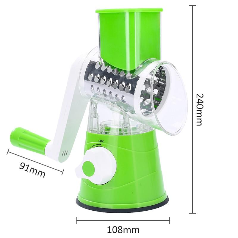 3 Styles Multifunction Kitchen Slicer Potato Carrot Grater  Cutter Chopper Shredders Home Gadgets Accessories