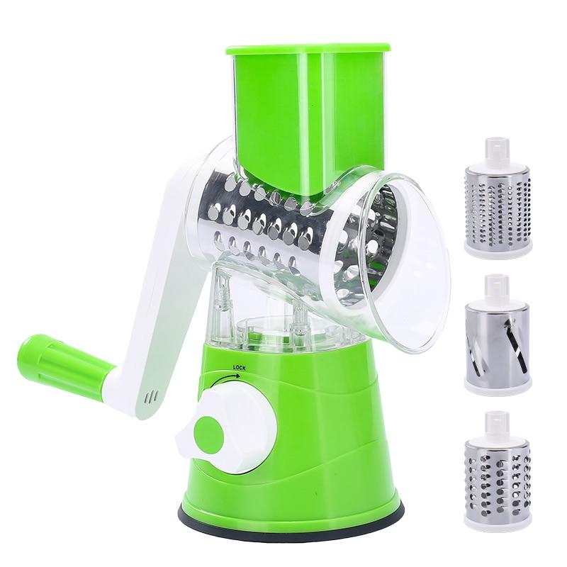 3 Styles Multifunction Kitchen Slicer Potato Carrot Grater  Cutter Chopper Shredders Home Gadgets Accessories