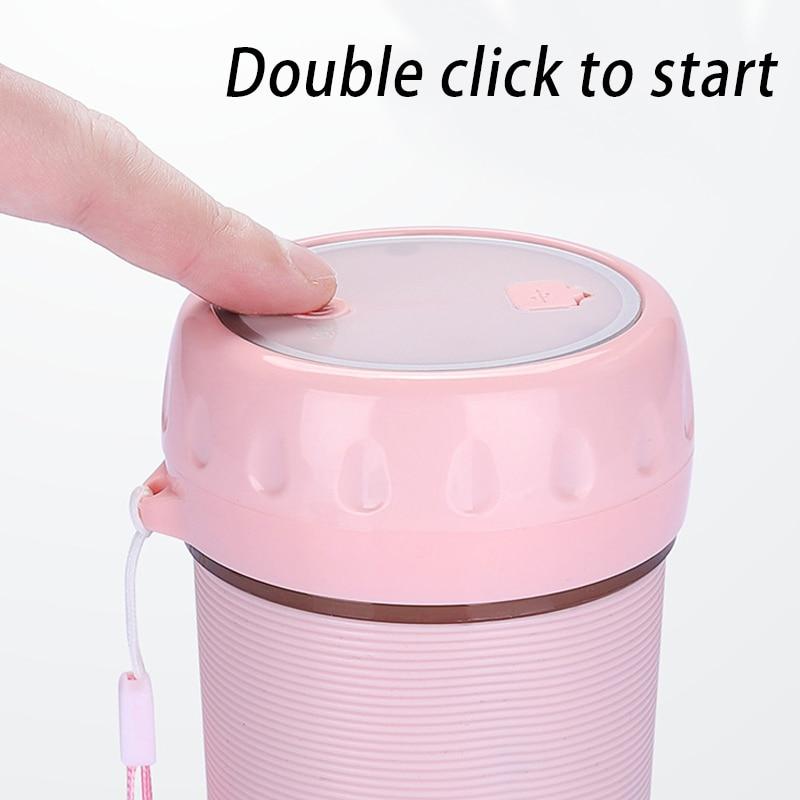 300ML USB Portable Electric Juice Maker Cup Fruit Mixer Juice Blenders Bottle Kitchen NOV99