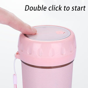 300ML USB Portable Electric Juice Maker Cup Fruit Mixer Juice Blenders Bottle Kitchen NOV99