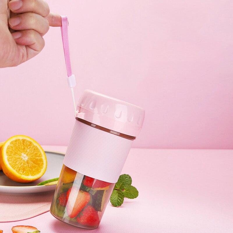 300ML USB Portable Electric Juice Maker Cup Fruit Mixer Juice Blenders Bottle Kitchen NOV99