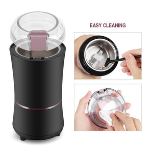 400W Electric Coffee Grinder Kitchen Coffee Beans Spices Nuts Grinding Machine With Spice Nuts Seeds French Coffee Maker Machine