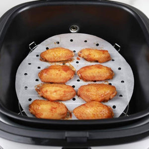 5 Pcs 6\&quot; Square Air Fryer Cake Bucket Baking Pan Accessories Home Kitchen Bar L5YE