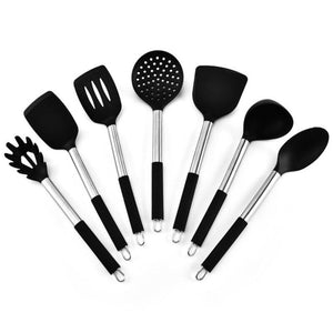 7Pcs Cookware Kitchenware Set Silica Gel Kitchen Tools Accessories Luxury Cooking Utensils Special Tool Spoon