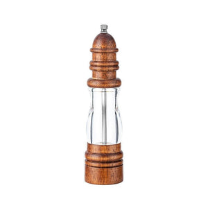 8inch Classical Manual Oak Wood Salt and Pepper Grinder Spice Grinder Handheld Pepper Mills for Home Household Kitchen Tools