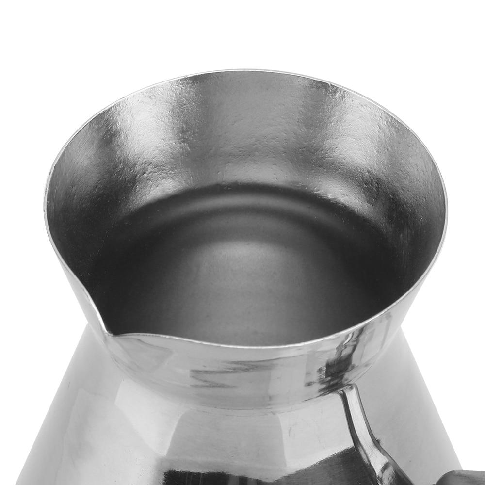 Stainless Steel European Long Handle Moka Pot Butter Melting Pot Coffee Utensils Turkish Coffee Pot Kitchen Tools