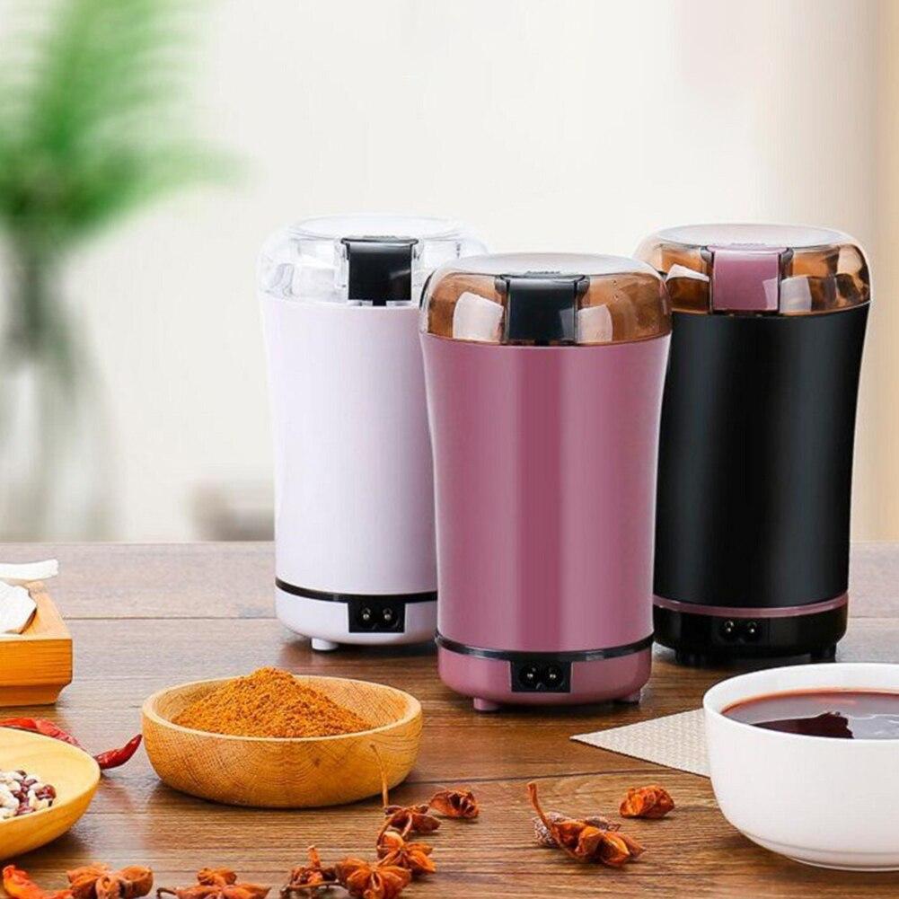 Kitchen Electric Coffee Grinder 400W Mini Salt Pepper Grinder Powerful Spice Nuts Seeds Coffee Bean Grind Machine Electronic