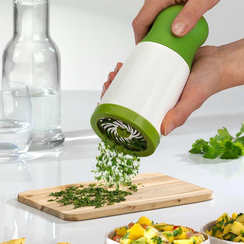 Kitchen Multi-function Cilantro Chopper  And Fruit Chopping Tool Slicing Knife Pasta  Kitchen Special Tools