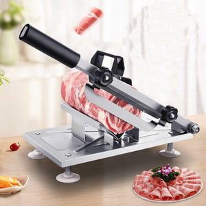 Kitchen Tools Meat Slicing Machine Alloy+Stainless Steel Household Manual Thickness Adjustable Meat and s Slicer Gadget