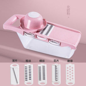 Manual  Cutter Shredder Cabbage Mandoline Potato Spiral Grater Multi Salad Spinner Food Chopper Kitchen Accessories