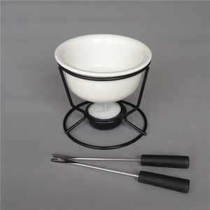 Mini Chocolate Fondue Set  Hightea Serving Fondue Pot  Mini Cheese Fondue