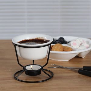 Mini Chocolate Fondue Set  Hightea Serving Fondue Pot  Mini Cheese Fondue