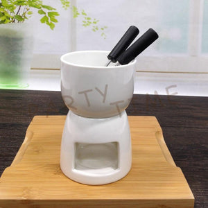 Mini Chocolate Fondue Set  Hightea Serving Fondue Pot  Mini Cheese Fondue