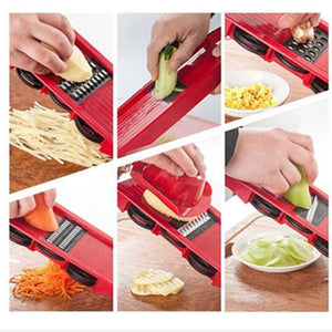 Multi-function  slicer with  cutter manual kitchen accessories tool potato peeler carrot grinder cheese grater