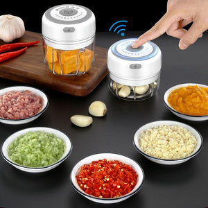 New Electric Mini Garlic Masher  Grinder Wireless Portable Electric Crusher Electric food Garlic Machine kitchen Tools