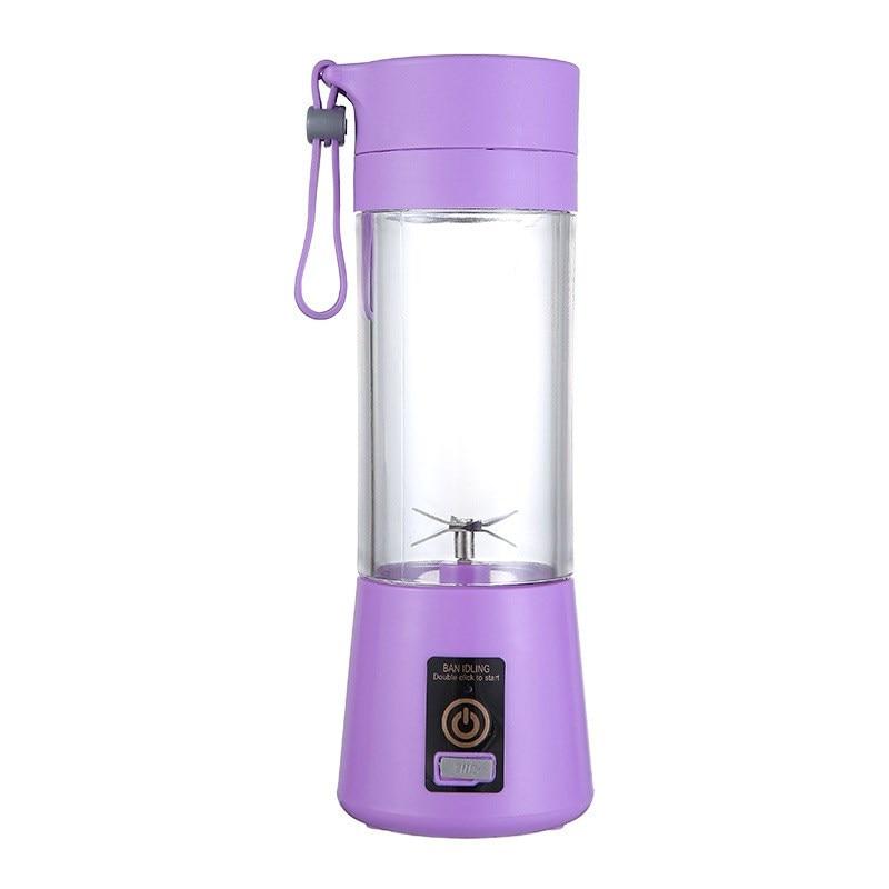 Portable Home USB Rechargeable 6-Blade Electric Fruit Extractor Juice Blender Machine Sports Bottle Juicing Cup Kitchen Tools