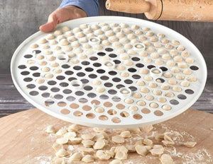 Ravioli Maker Making Pastry Dough Press Manti Mould Pelmeni Pasta Mantı Mold Dumpling Kitchen Tools Cuisine DIY Wrapper 200 Hole