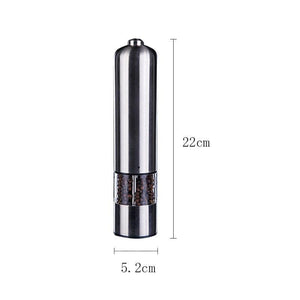 Stainless Steel Electric Salt Pepper Mill Spice Grinder Muller Kitchen Tool