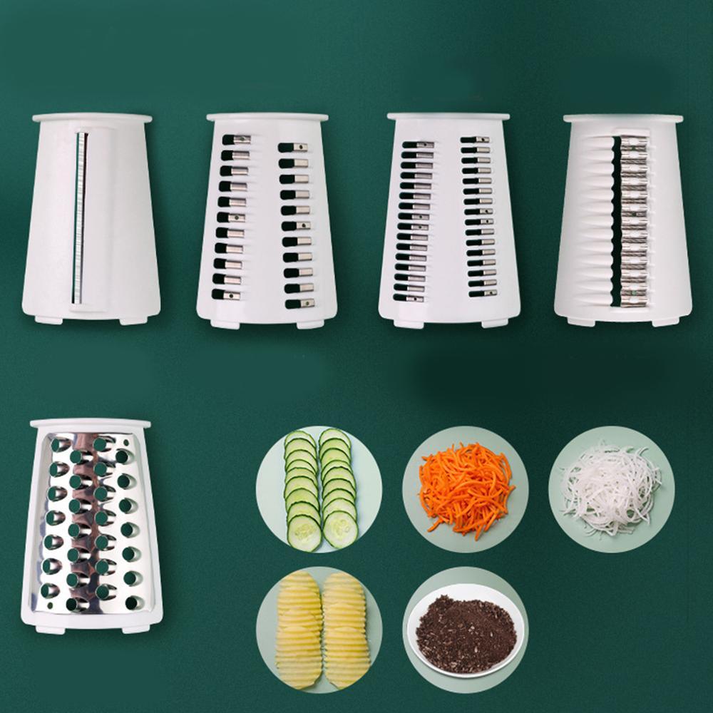 Cutter 5-in-1 Manual  Shredder Cutter Potato Carrot Grater Chopper Kitchen Gadgets